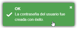 Opcion Reenviar Clave Usuario