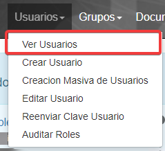 Edicion de Usuario